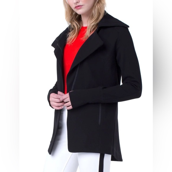 Liverpool Asymmetrical Super Stretch Ponte Jacket - Picture 7 of 7